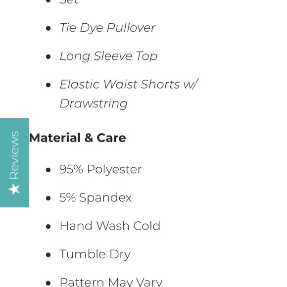 🌸 Tie Dye Lounge Set 🌸 - Picture 8 of 9